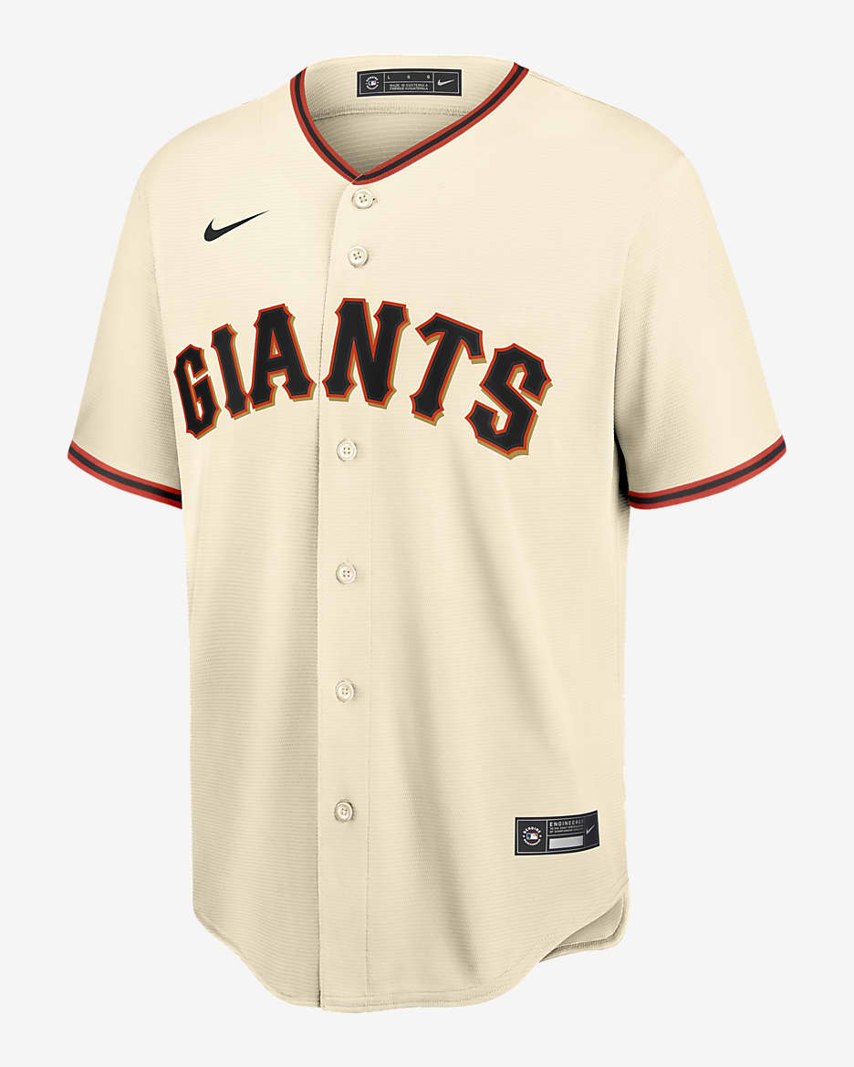 MLB San Francisco Giants Brandon Crawford Men s Replica Baseball Jersey. Nike